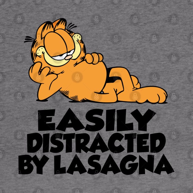 Easily distracted by lasagna by KERZILLA